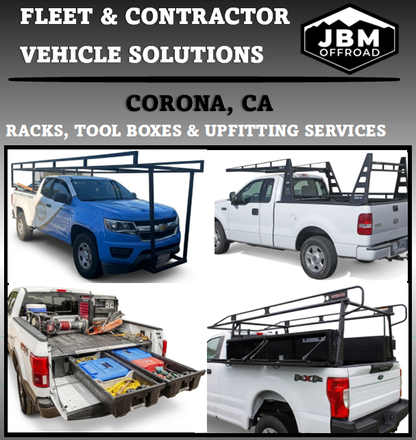 Fleet & Contractor Vehicle Upfitting in Corona, CA