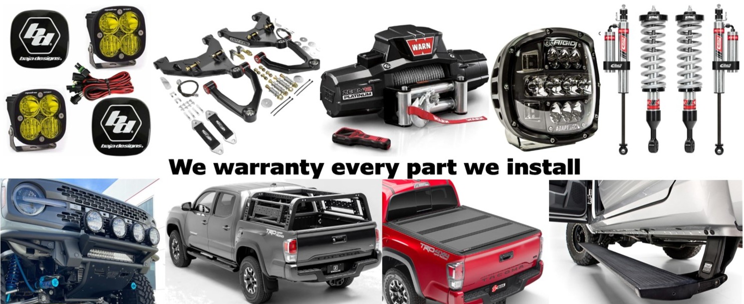 JBM Offroad Authorized Parts and Warranty