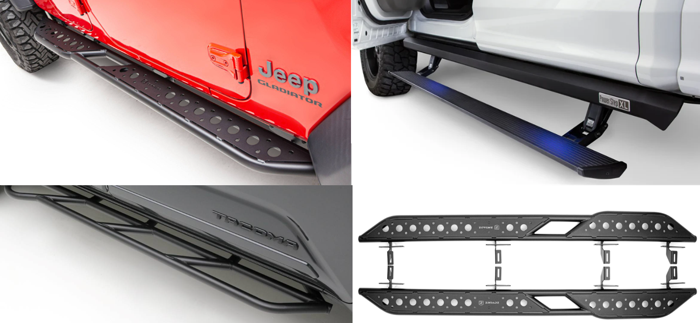 Side Steps & Rock Slider Installation in Corona, CA